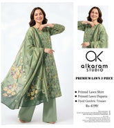 Alkaram Studio Premium Printed Lawn 3-Piece