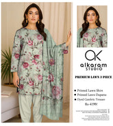 Alkaram Studio Premium Printed Lawn 3-Piece