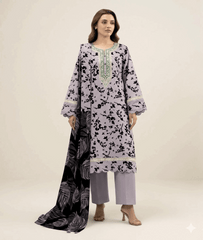 Alkaram Studio Premium Printed Lawn 3-Piece