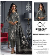 Alkaram Studio Premium Printed Lawn 3-Piece