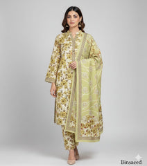 Binsaeed Premium Lawn 3-Piece