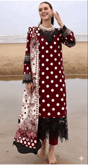 ZEYORAH
Polka Dot Lawn 3-Piece