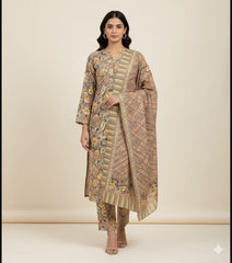 Binsaeed Premium Lawn 3-Piece