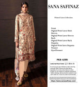 Sanasafinaz Premium Lawn 3-Piece
