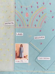 Kids Luxury Lawn 3PC