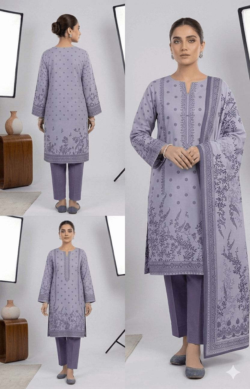 Khaadi Premium Printed Lawn 3-Piece