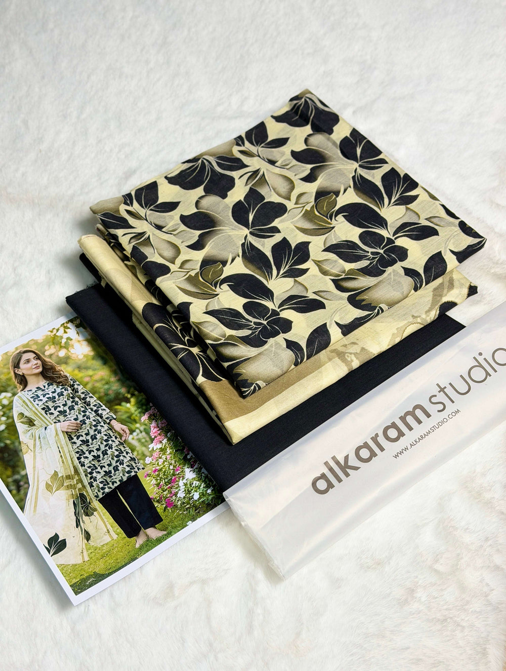 Alkaram Studio Premium Printed Lawn 3-Piece