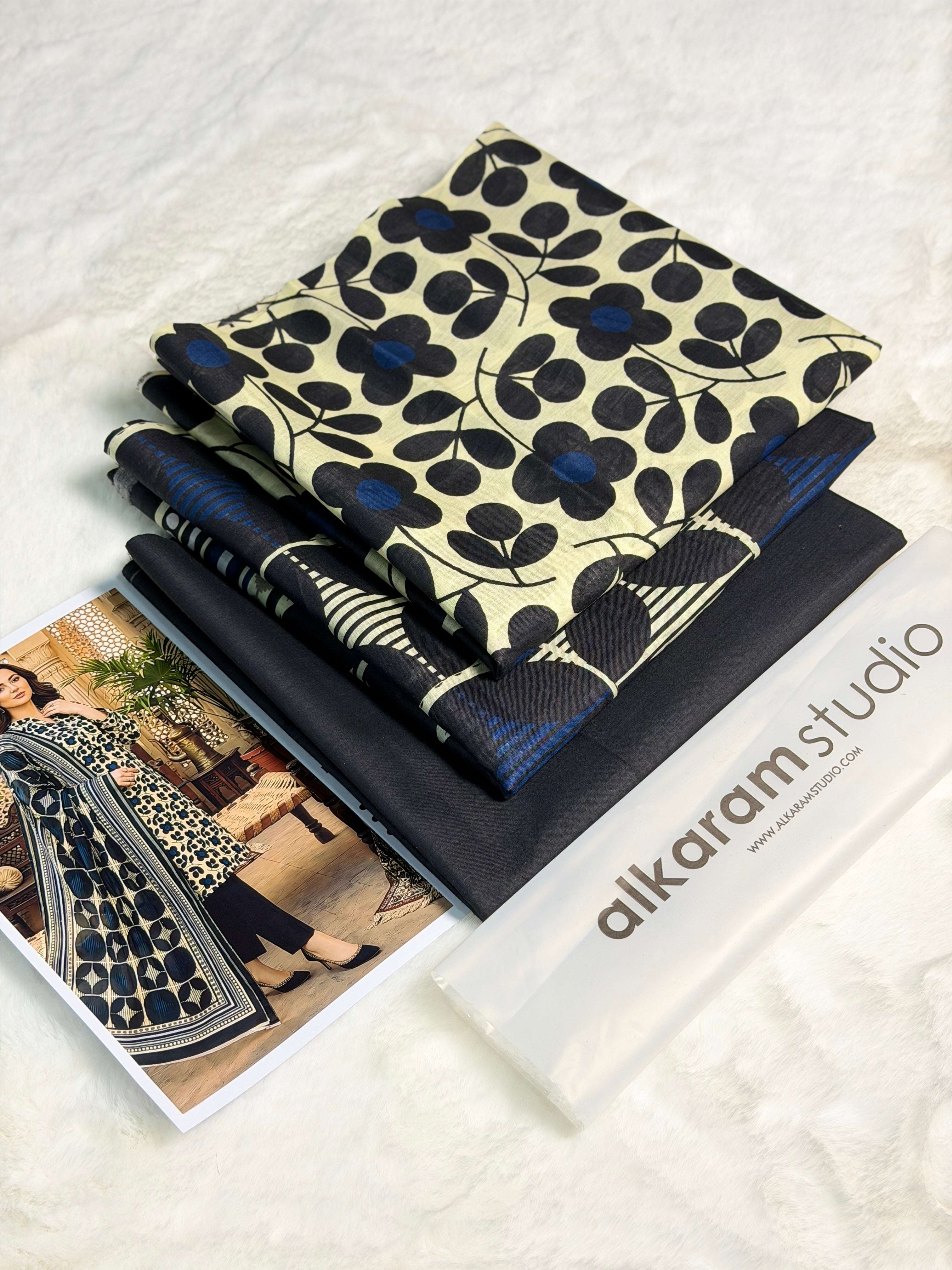Alkaram Studio Premium Printed Lawn 3-Piece