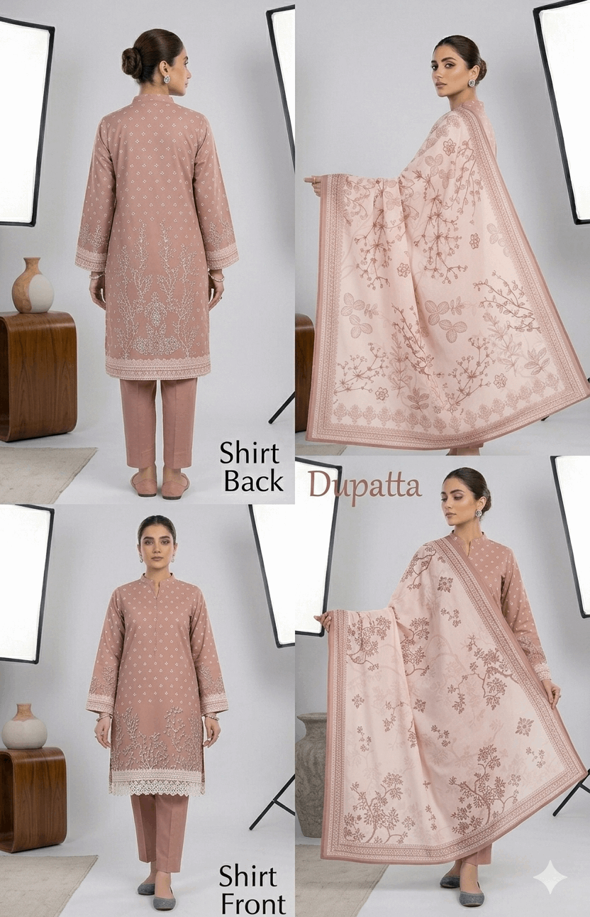 Khaadi Premium Printed Lawn 3-Piece