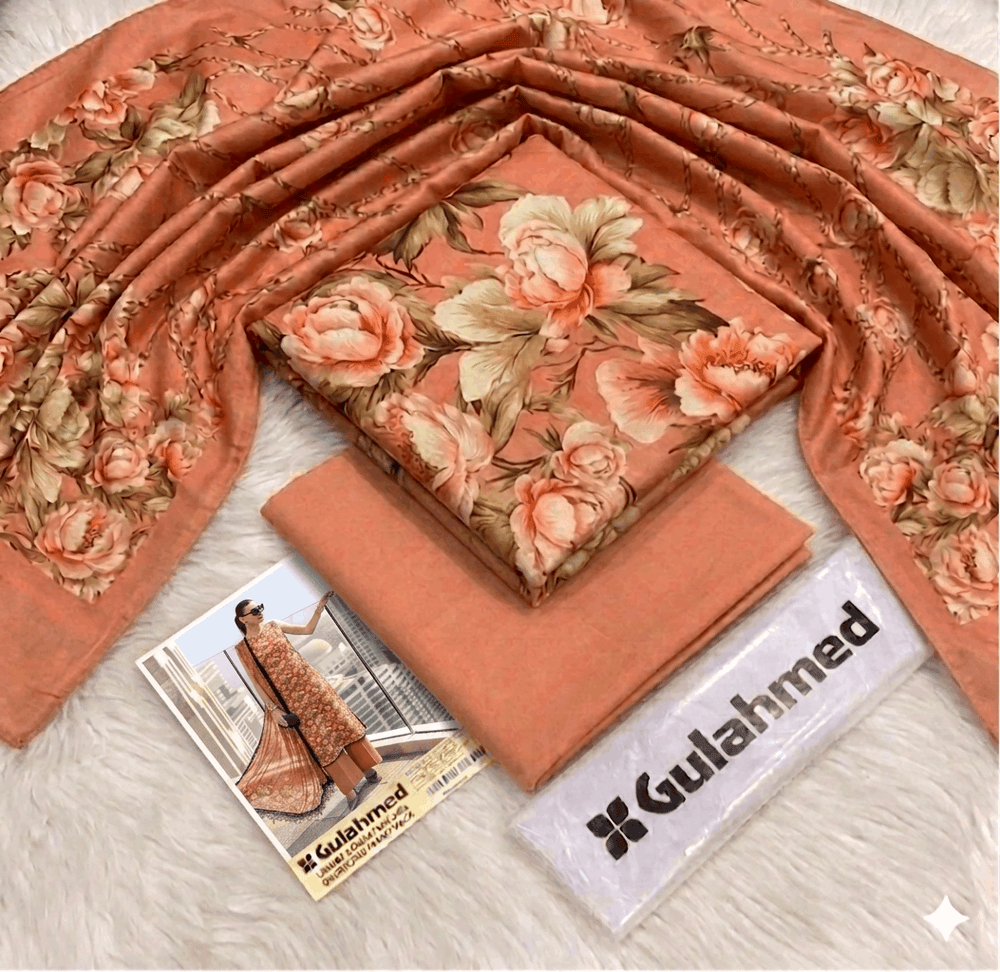 Gulahmed Premium Printed Lawn 3-Piece
