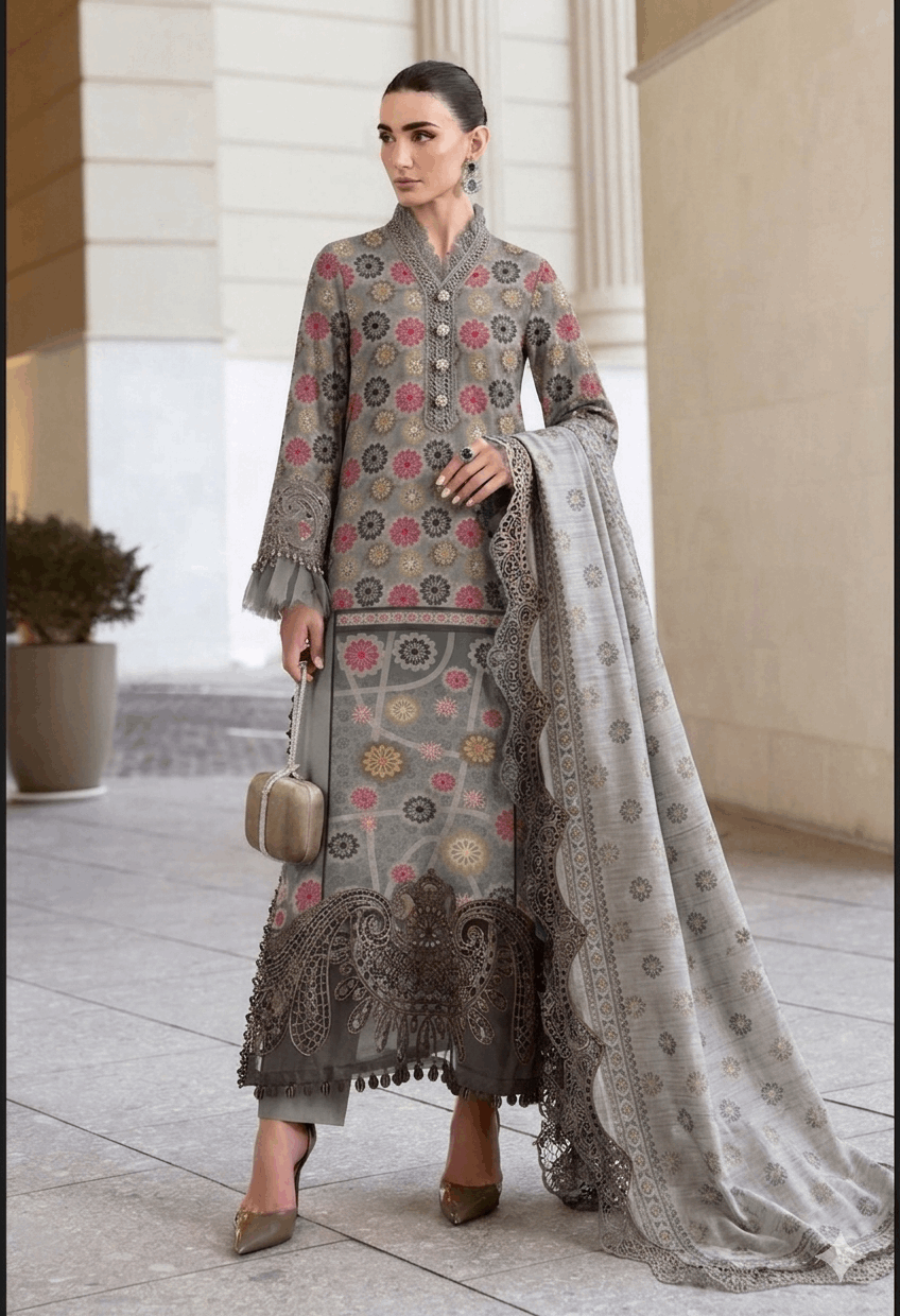 Gulahmed Premium Printed Lawn 3-Piece