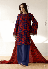 Alkaram Studio Premium Printed Lawn 3-Piece