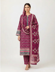 Binsaeed Premium Lawn 3-Piece