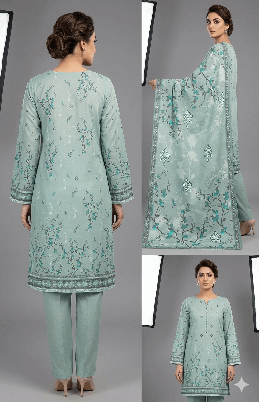 Khaadi Premium Printed Lawn 3-Piece