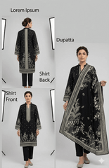 Khaadi Premium Printed Lawn 3-Piece