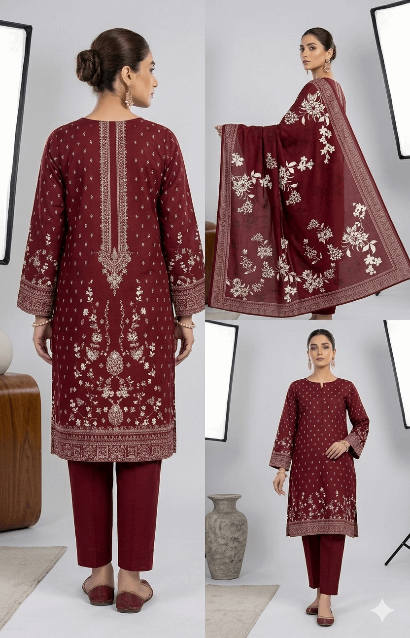 Khaadi Premium Printed Lawn 3-Piece