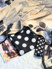 ZEYORAH Polka Dot Lawn 3-Piece