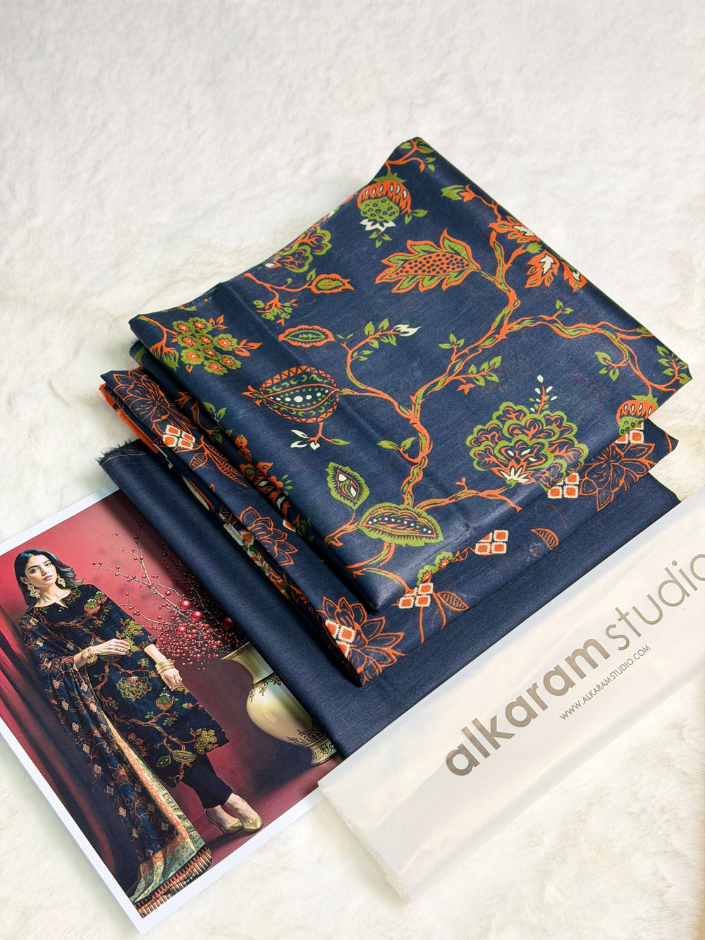Alkaram Studio Premium Printed Lawn 3-Piece