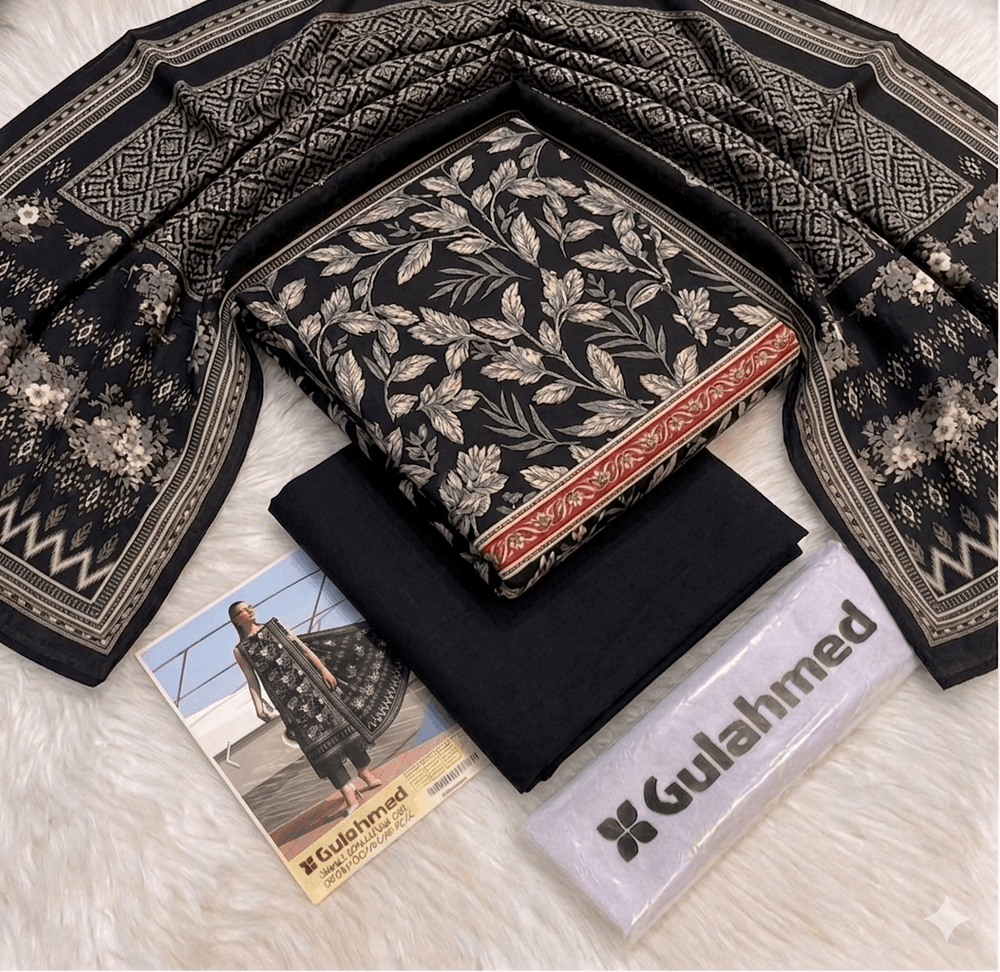 Gulahmed Premium Printed Lawn 3-Piece