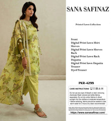 Sanasafinaz Lawn 3PC