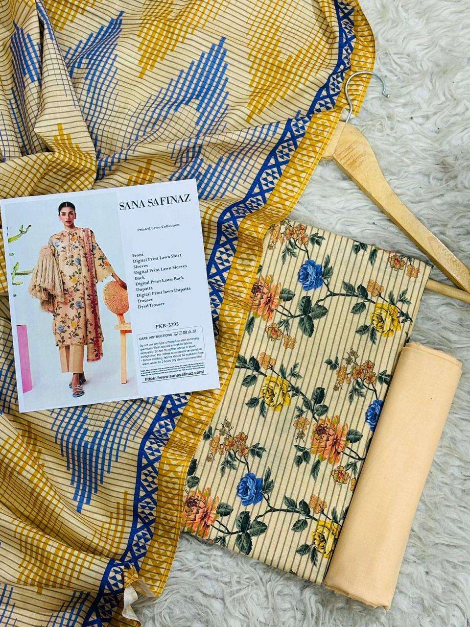 Sanasafinaz Lawn 3PC