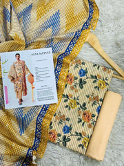 Sanasafinaz Lawn 3PC