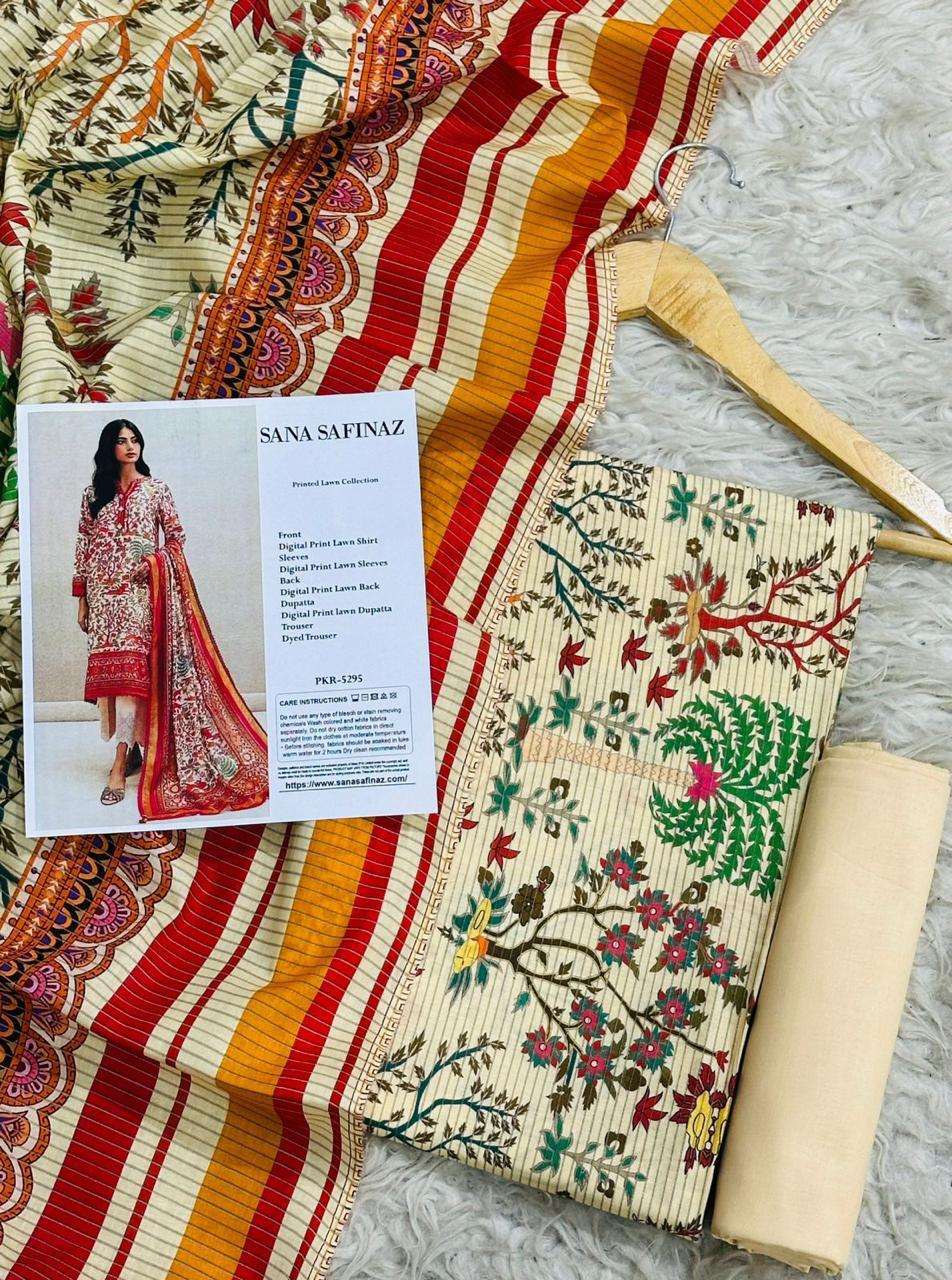 Sanasafinaz Lawn 3PC